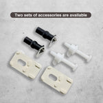 Load image into Gallery viewer, Round Toilet Seats with Lid, Slow Close Seat and Cover, Including Two Sets of Parts, Fit All Standard Round Toilet, Quiet Close, Plastic, White
